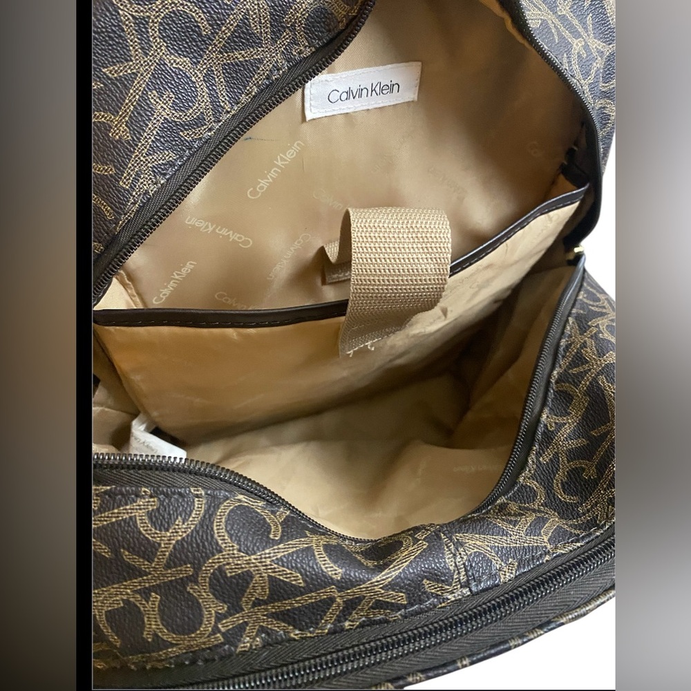 Calvin Klein Monogram Backpack - Picture 4 of 5